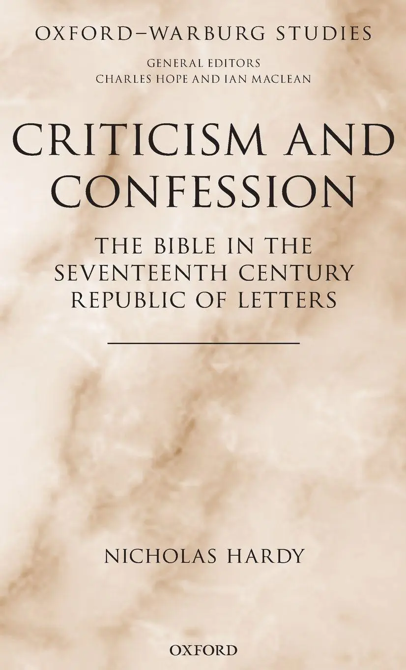 Cover: 9780198716099 | CRITICISM &amp; CONFESSION OWS C | Hardy | Buch | Gebunden | Englisch