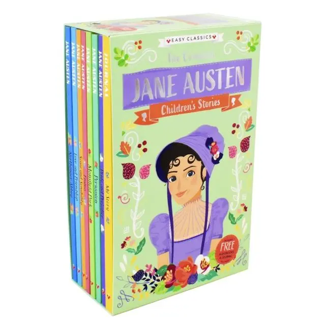 Cover: 9781782266099 | Jane Austen Children's Stories: 8 Book Box Set (Easy Classics) | Buch