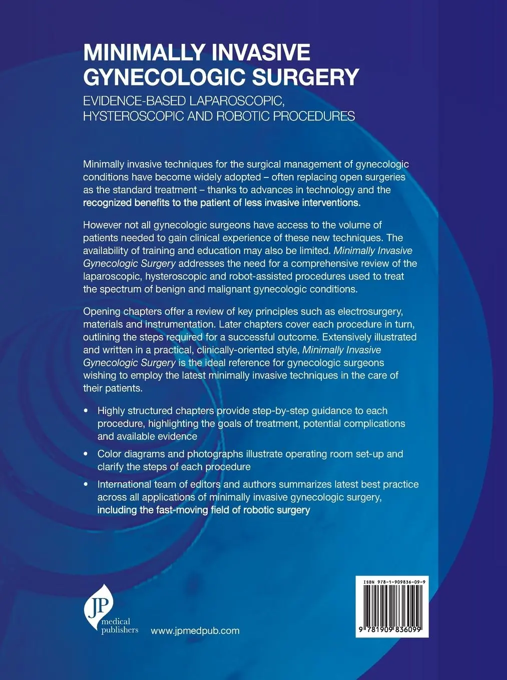 Rückseite: 9781909836099 | Minimally Invasive Gynecologic Surgery: Evidence-Based...