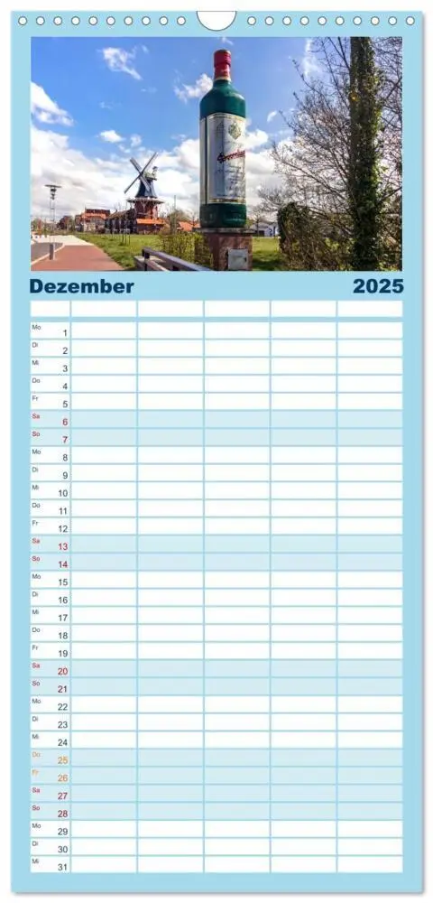 Bild: 9783457106099 | Familienplaner 2025 - Norden-Norddeich. Maritime Orte mit Flair mit...