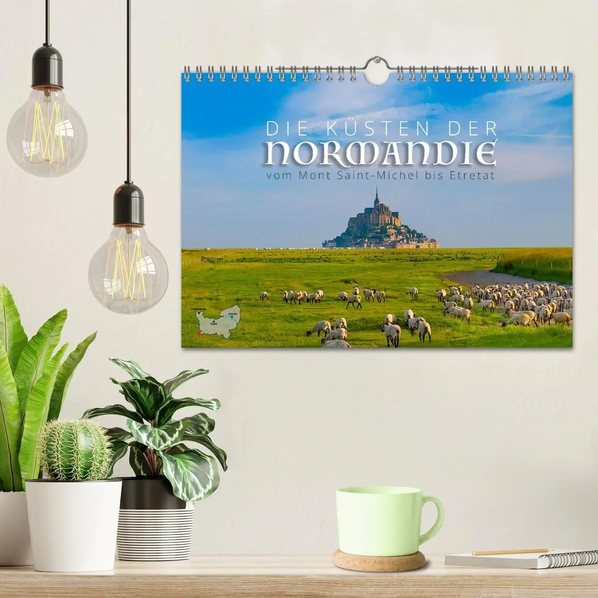 Bild: 9783516816099 | Die Küsten der Normandie vom Mont Saint-Michel bis Étretat...