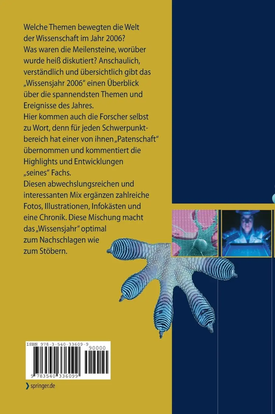 Rückseite: 9783540336099 | Wissen Hoch 12 | Dieter Lohmann (u. a.) | Buch | vi | Deutsch | 2006