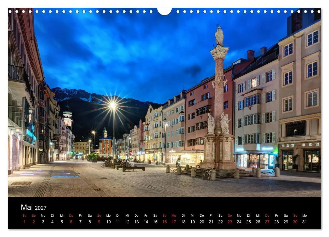 Bild: 9783569696099 | Innsbruck - Capital of the Alps (Wandkalender 2027 DIN A3 quer),...