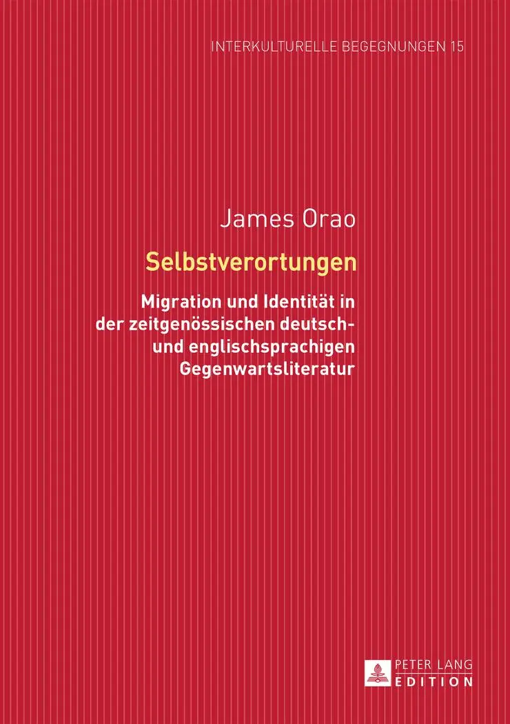 Cover: 9783631656099 | Selbstverortungen | James Orao | Buch | Gebunden | Deutsch | 2014