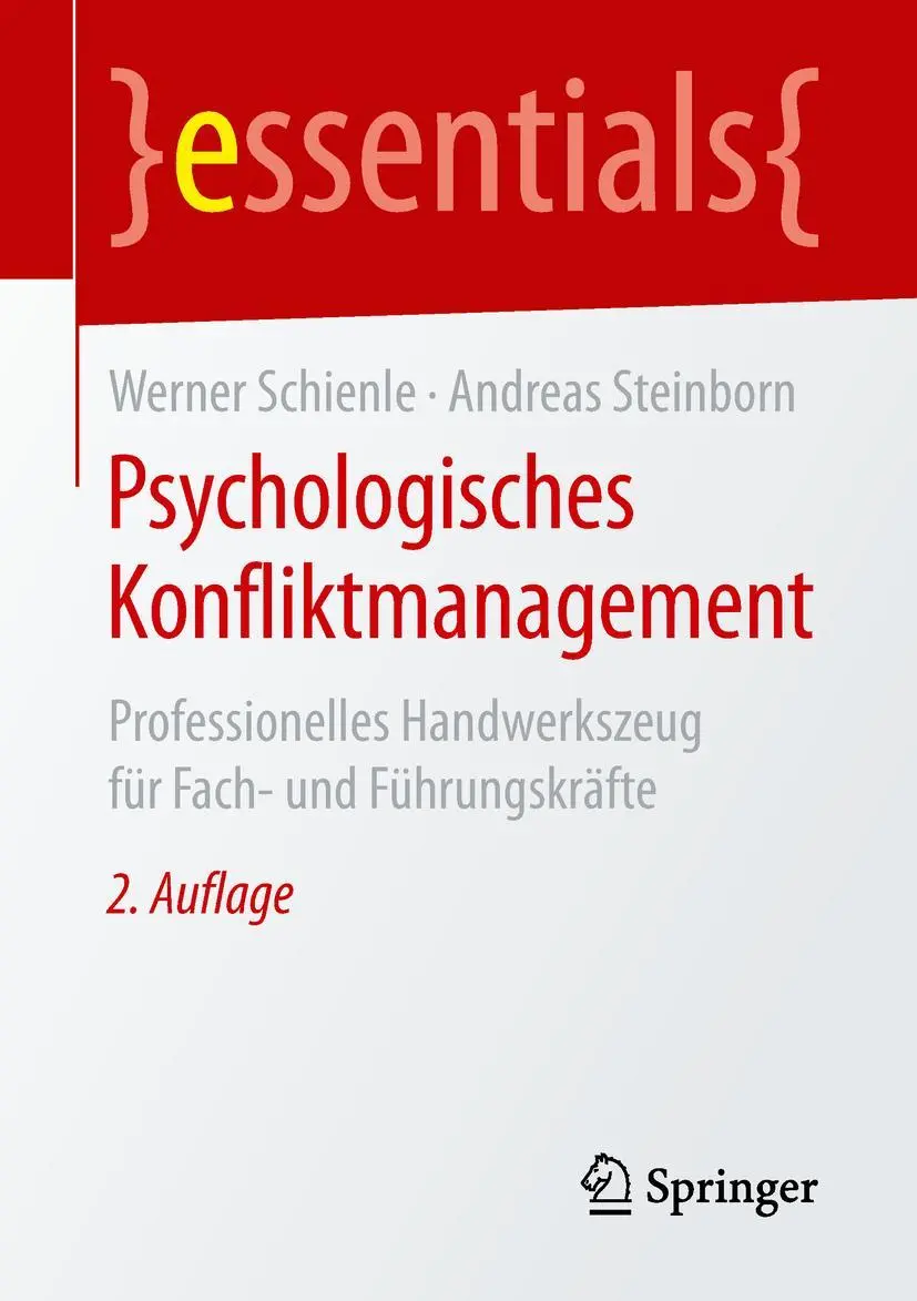 Cover: 9783658246099 | Psychologisches Konfliktmanagement | Andreas Steinborn (u. a.) | Buch