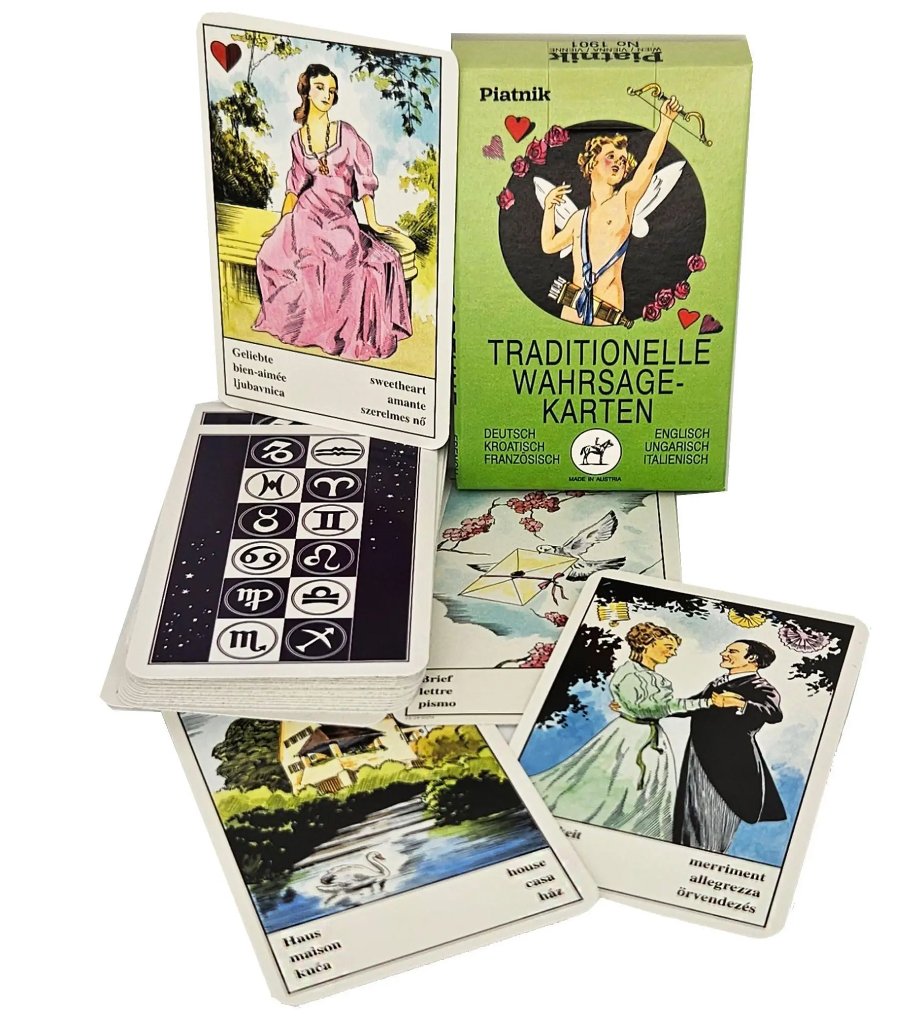 Bild: 9783898756099 | Traditionelle Wahrsagekarten | Kartendeck | Box | Box | Deutsch | 2003