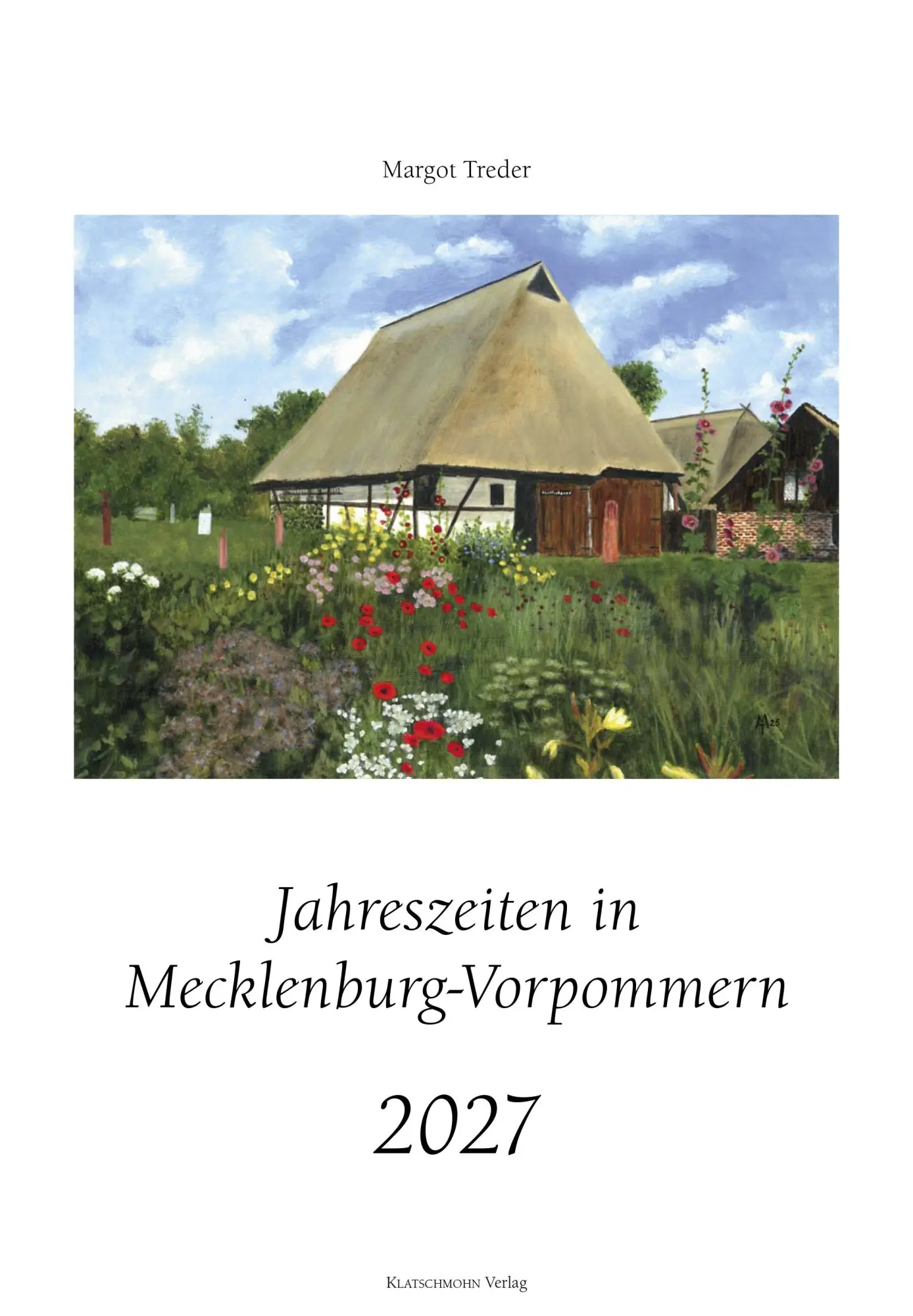 Cover: 9783910906099 | Jahreszeiten in Mecklenburg-Vorpommern 2027 | Wandkalender | Kalender