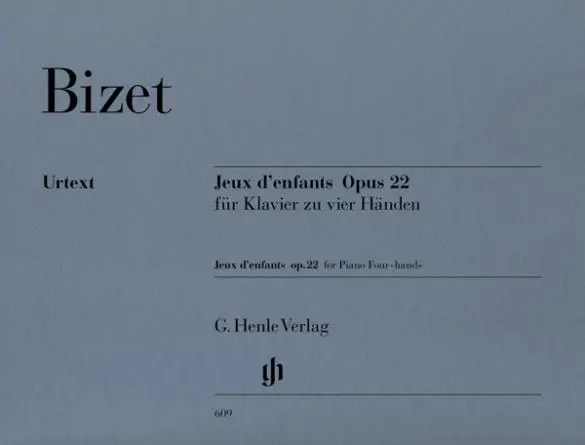 Cover: 9790201806099 | Jeux D'Enfants Op. 22 | Besetzung: Klavier zu vier Händen | Buch