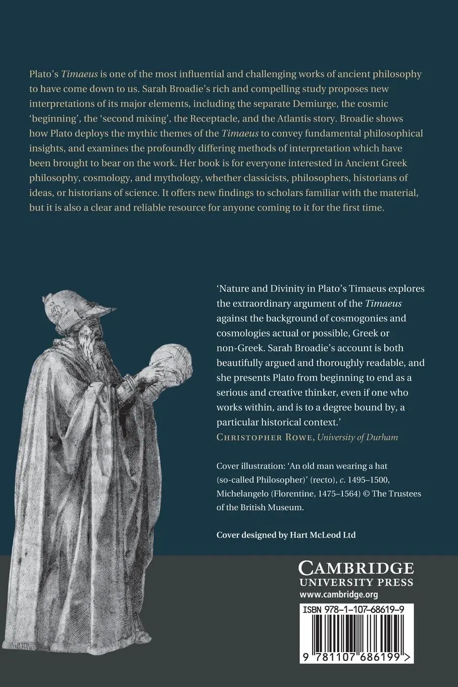 Rückseite: 9781107686199 | Nature and Divinity in Plato's Timaeus | Sarah Broadie | Taschenbuch