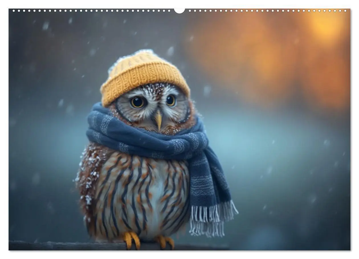 Bild: 9783383916199 | Eule gut... alles gut! (Wandkalender 2025 DIN A2 quer), CALVENDO...