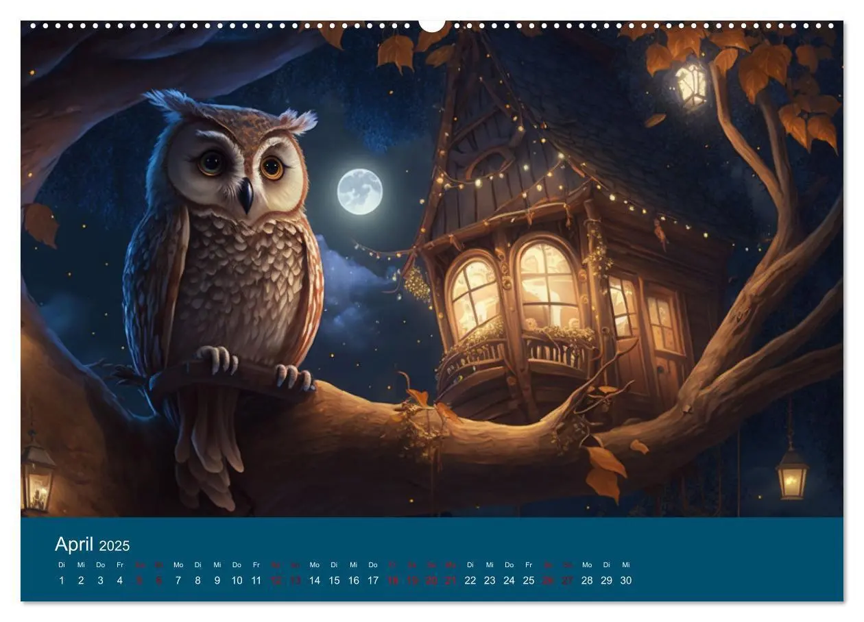 Bild: 9783383916199 | Eule gut... alles gut! (Wandkalender 2025 DIN A2 quer), CALVENDO...