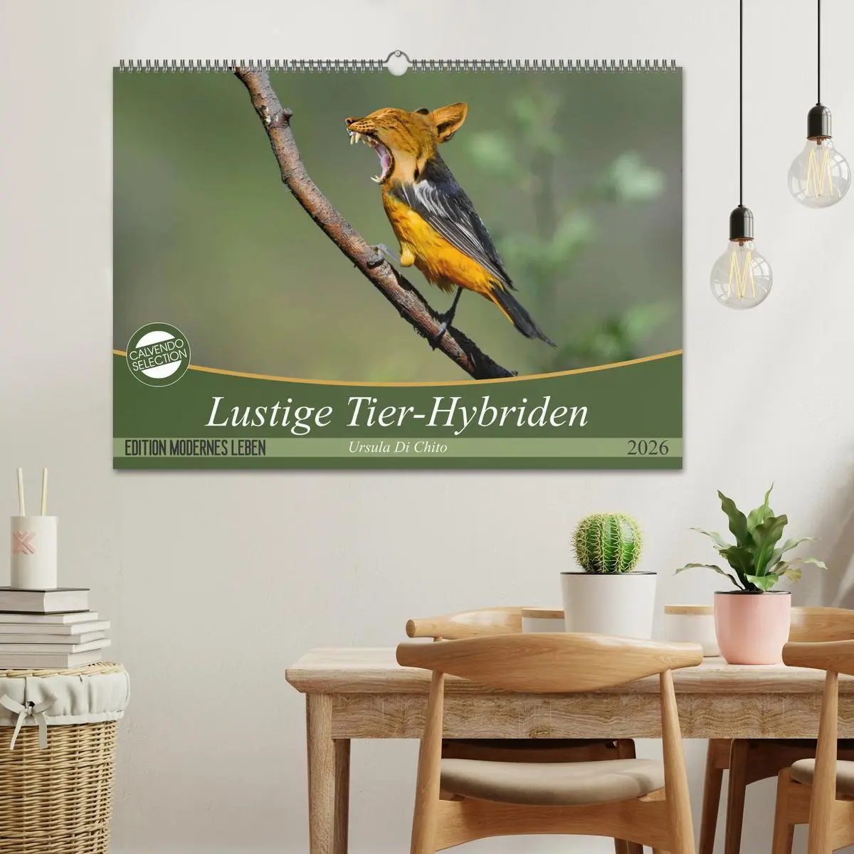 Bild: 9783457886199 | Lustige Tier-Hybriden (Wandkalender 2026 DIN A2 quer), CALVENDO...