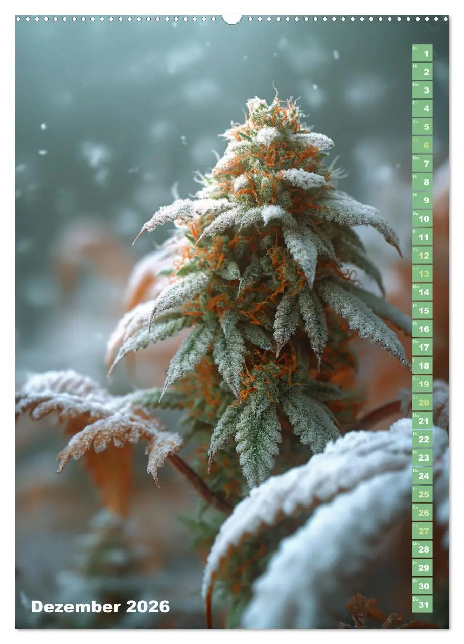 Bild: 9783516286199 | Rauschende Aussichten - Der ultimative Cannabis-Kalender...