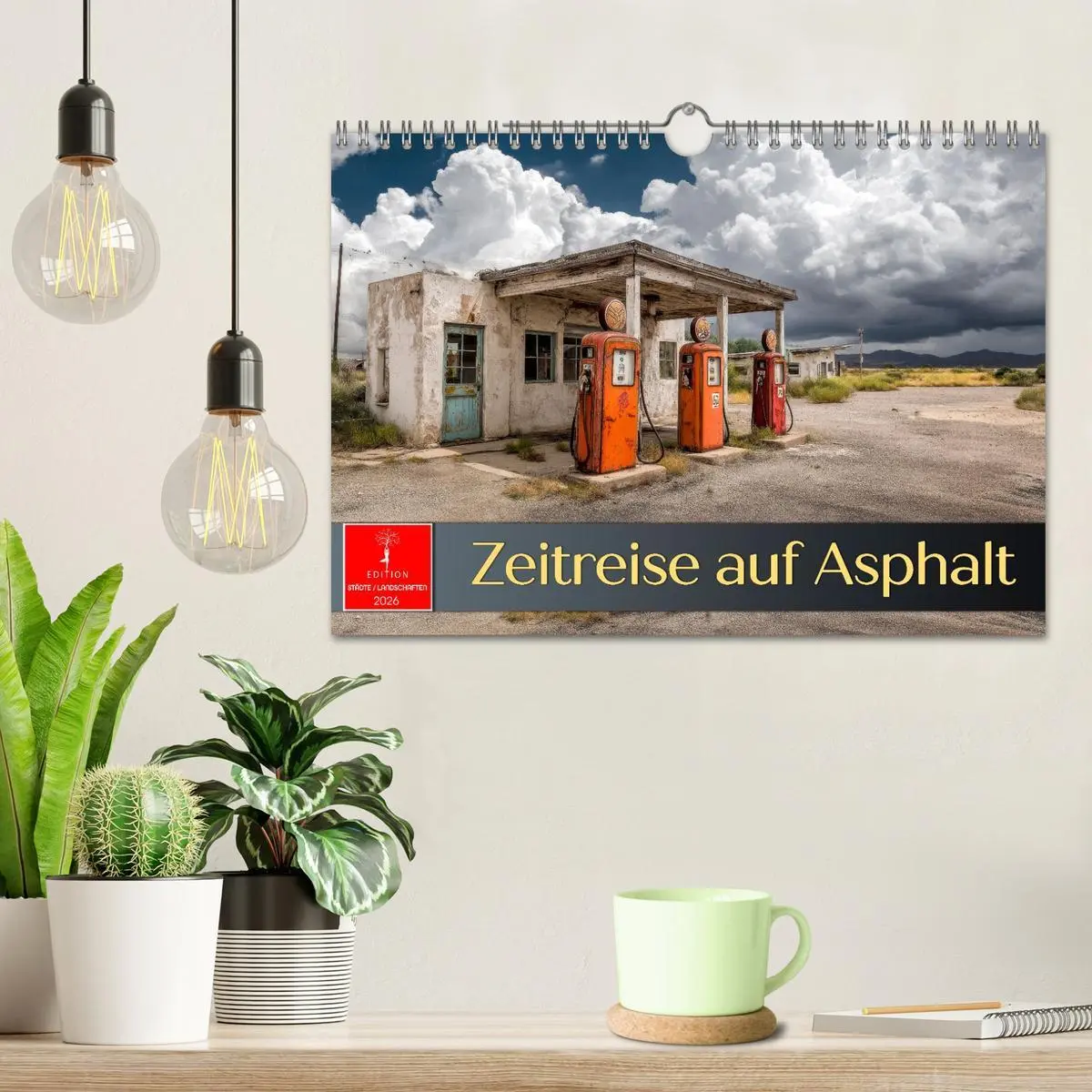 Bild: 9783516596199 | Zeitreise auf Asphalt (Wandkalender 2026 DIN A4 quer), CALVENDO...