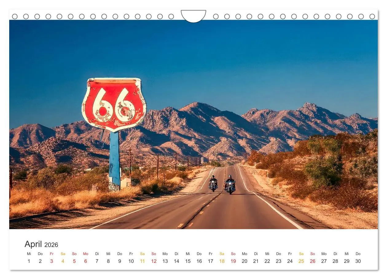 Bild: 9783516596199 | Zeitreise auf Asphalt (Wandkalender 2026 DIN A4 quer), CALVENDO...