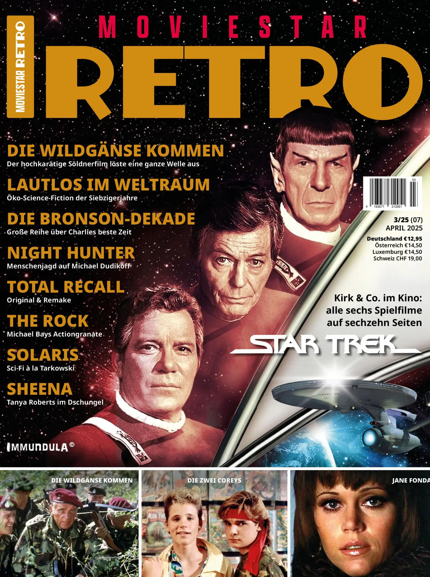 Cover: 9783959366199 | MOVIESTAR RETRO Ausgabe 3 April 2025 (07) | Björn Sülter (u. a.)