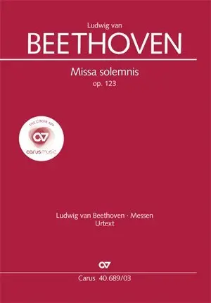 Cover: 9790007096199 | Missa solemnis (Klavierauszug) | Ludwig van Beethoven | Taschenbuch