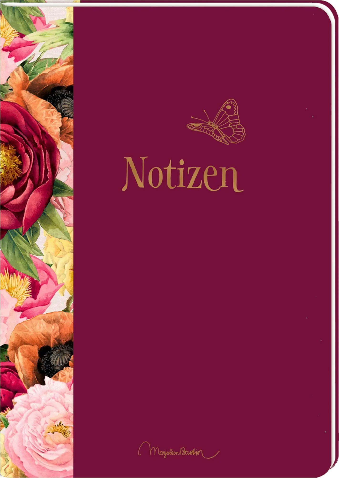 Bild: 4050003956299 | Notizhefte DIN A5 | Blütenzauber - Marjolein Bastin | Marjolein Bastin