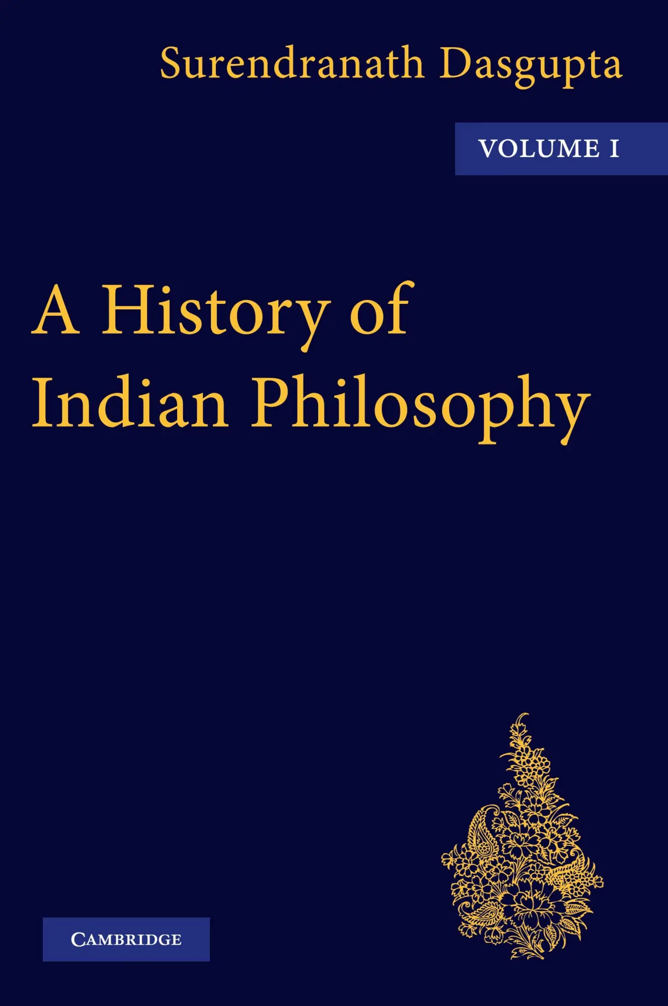 Cover: 9780521116299 | A History of Indian Philosophy | Dasgupta (u. a.) | Taschenbuch | 2009