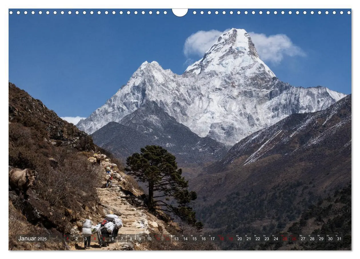 Bild: 9783435236299 | Himalaya Ama Dablam (Wandkalender 2025 DIN A3 quer), CALVENDO...