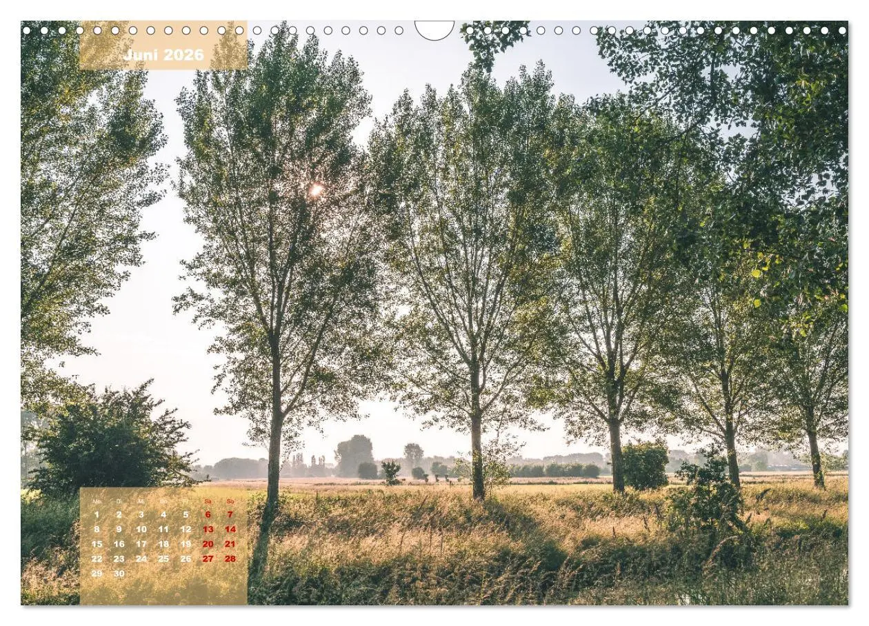 Bild: 9783457496299 | Ein Jahr Niederrhein Momente der Natur (Wandkalender 2026 DIN A3...