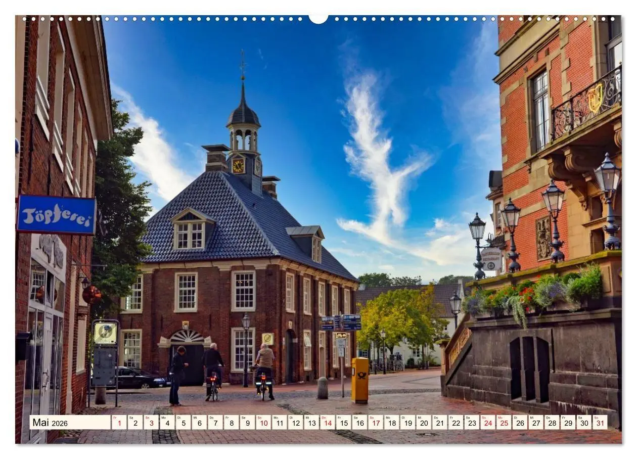 Bild: 9783516656299 | Charmante Stadt - LEER (hochwertiger Premium Wandkalender 2026 DIN...