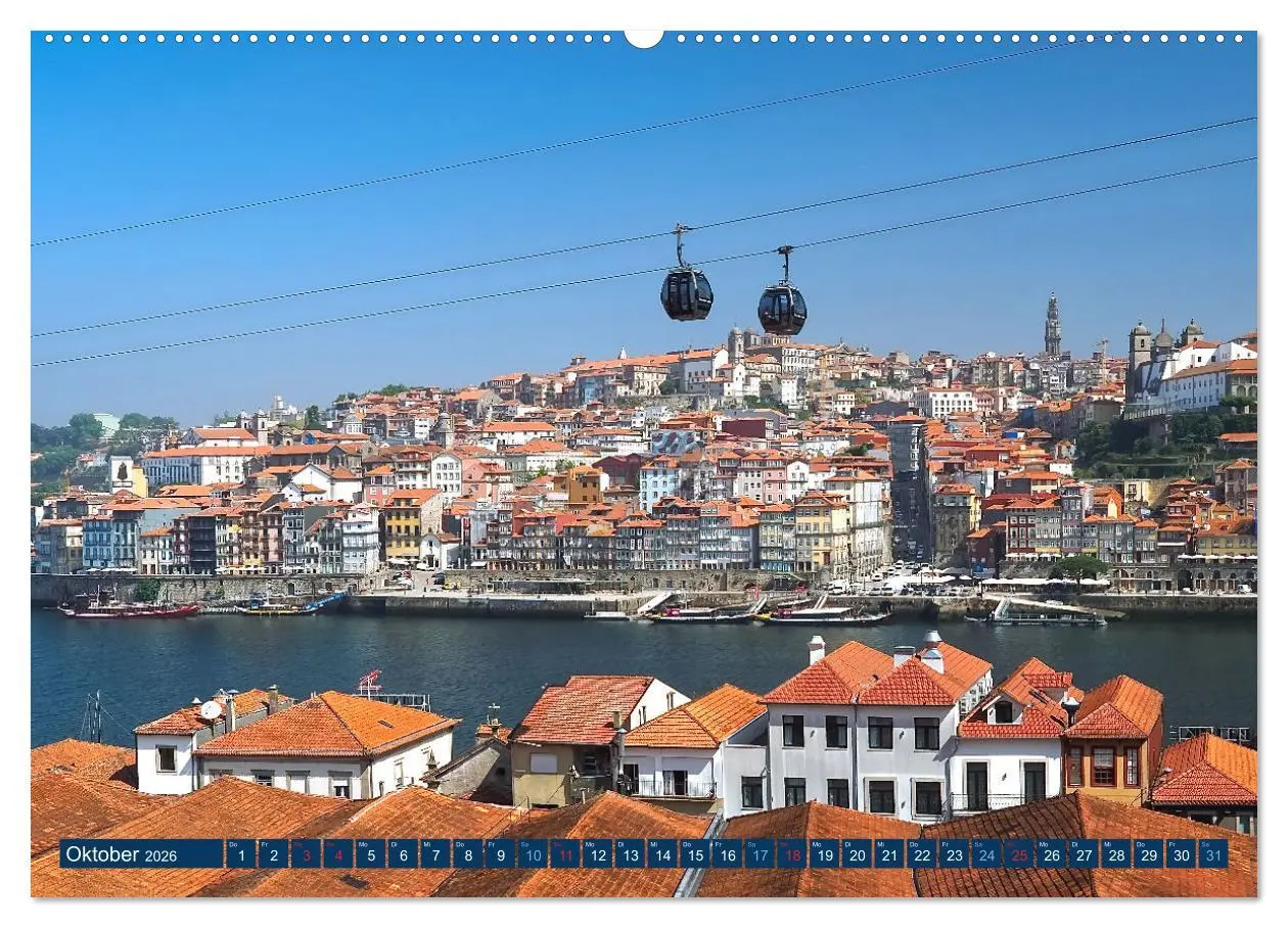 Bild: 9783457626399 | Bom Dia Schönes Porto (Wandkalender 2026 DIN A2 quer), CALVENDO...