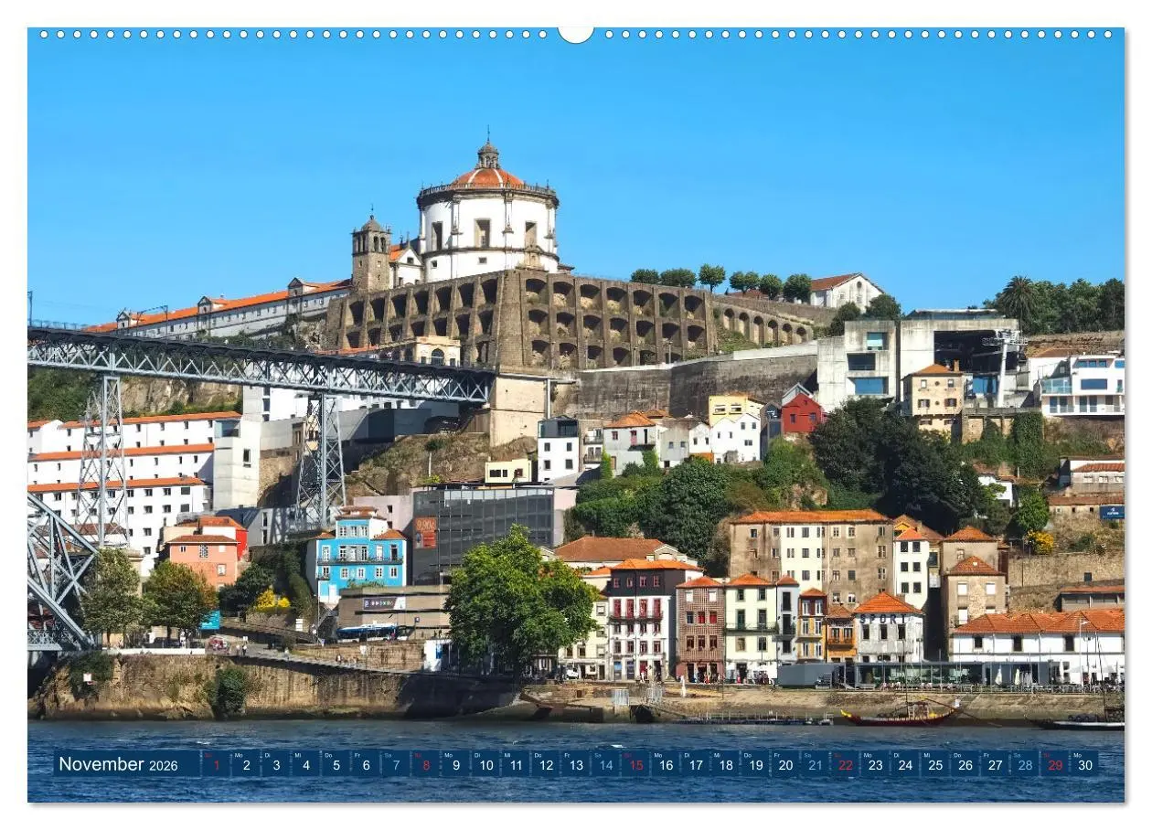 Bild: 9783457626399 | Bom Dia Schönes Porto (Wandkalender 2026 DIN A2 quer), CALVENDO...