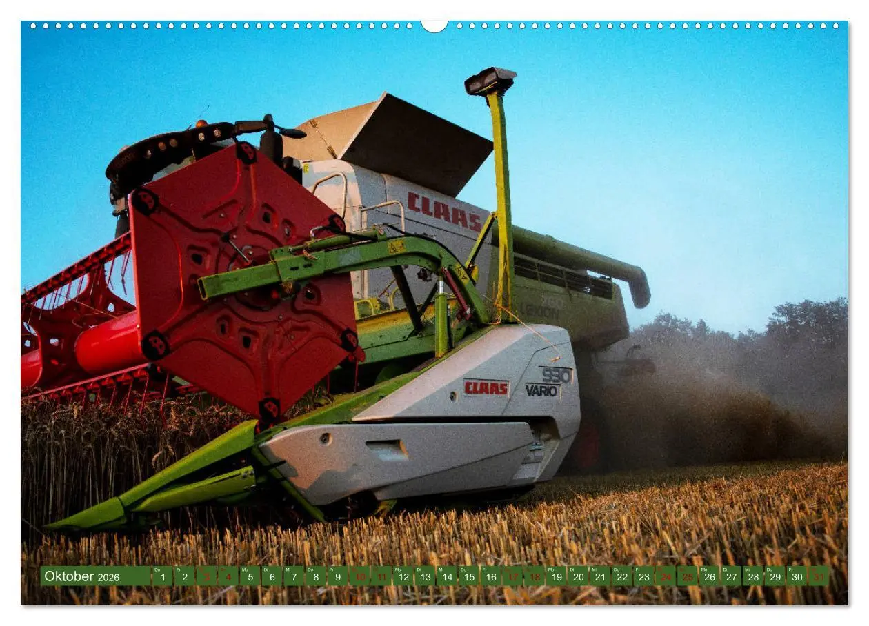 Bild: 9783457796399 | Landwirtschaft - Giganten im Kornfeld (Wandkalender 2026 DIN A2...