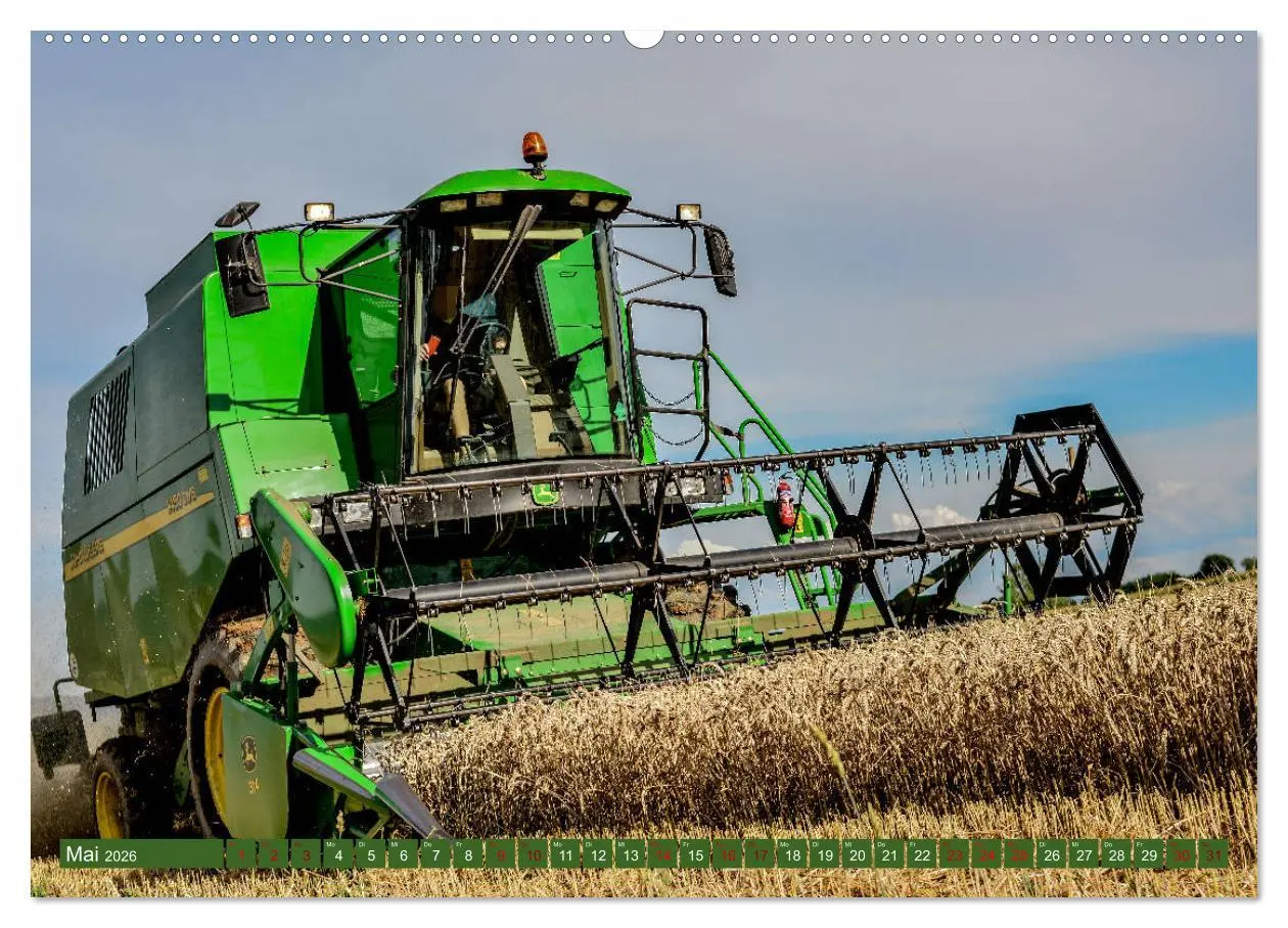 Bild: 9783457796399 | Landwirtschaft - Giganten im Kornfeld (Wandkalender 2026 DIN A2...