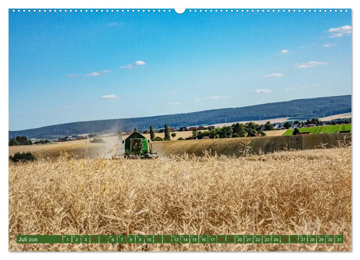 Bild: 9783457796399 | Landwirtschaft - Giganten im Kornfeld (Wandkalender 2026 DIN A2...