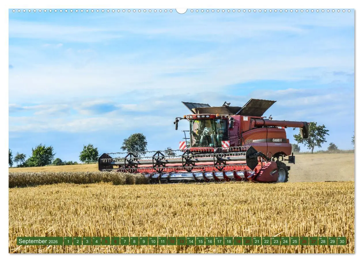 Bild: 9783457796399 | Landwirtschaft - Giganten im Kornfeld (Wandkalender 2026 DIN A2...