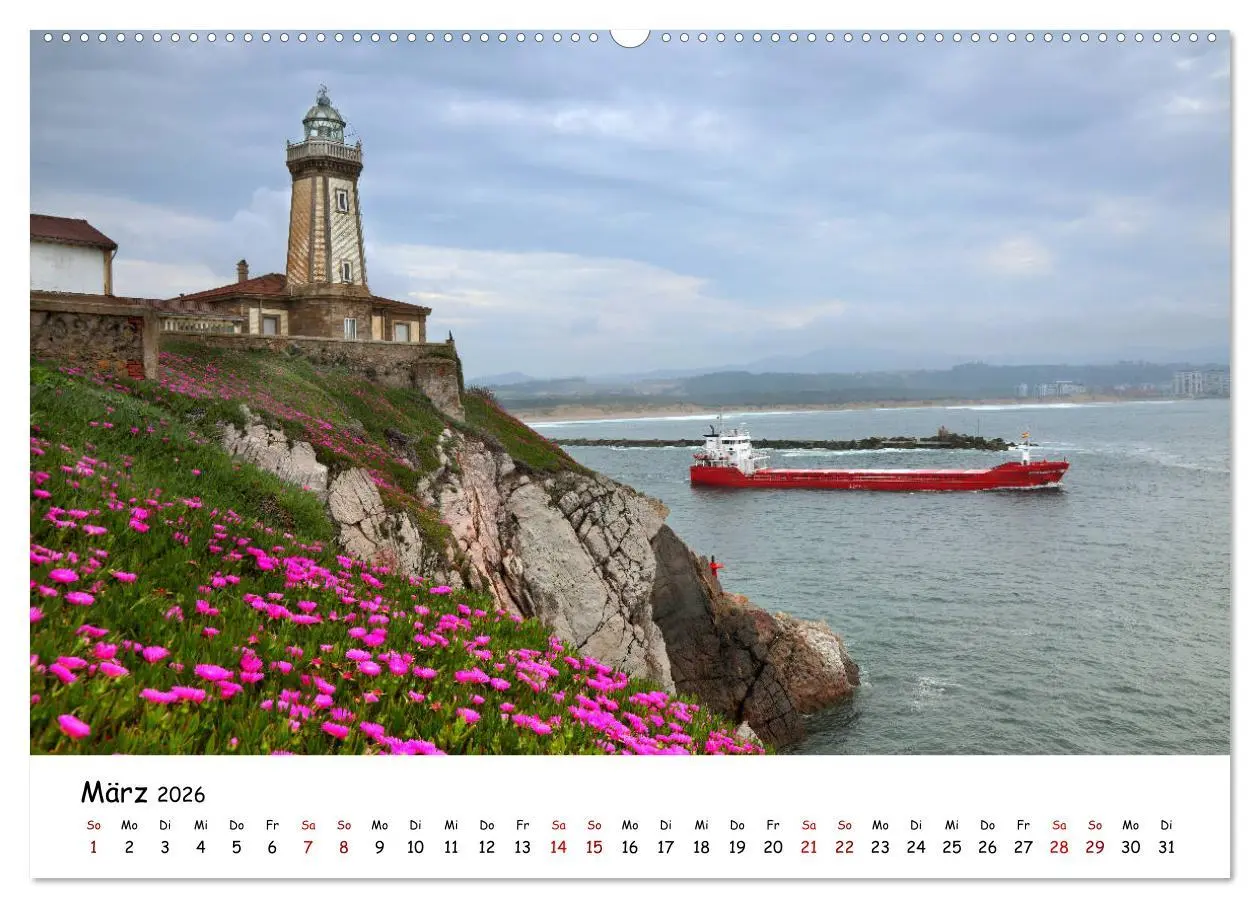 Bild: 9783457866399 | Nordspanien (Wandkalender 2026 DIN A2 quer), CALVENDO Monatskalender