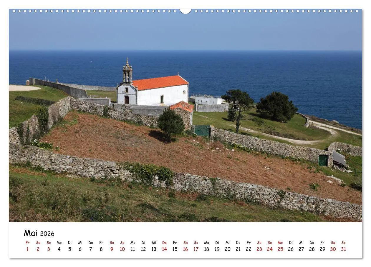 Bild: 9783457866399 | Nordspanien (Wandkalender 2026 DIN A2 quer), CALVENDO Monatskalender