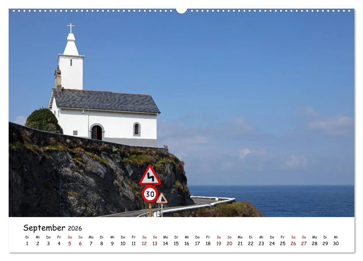 Bild: 9783457866399 | Nordspanien (Wandkalender 2026 DIN A2 quer), CALVENDO Monatskalender
