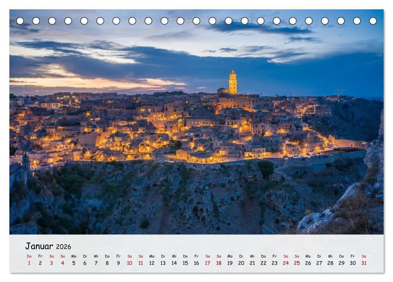 Bild: 9783516716399 | Italien - Tief im Süden (Tischkalender 2026 DIN A5 quer), CALVENDO...
