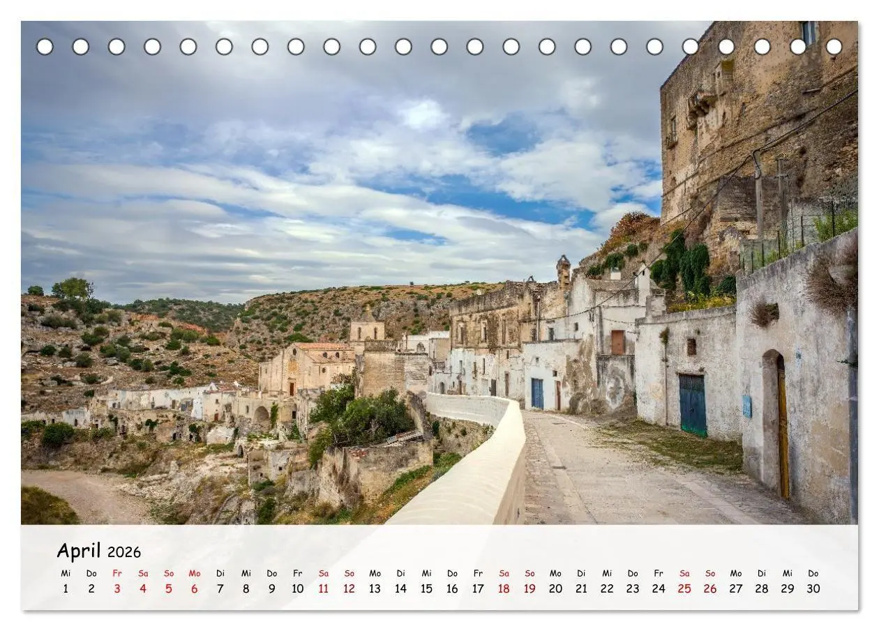 Bild: 9783516716399 | Italien - Tief im Süden (Tischkalender 2026 DIN A5 quer), CALVENDO...