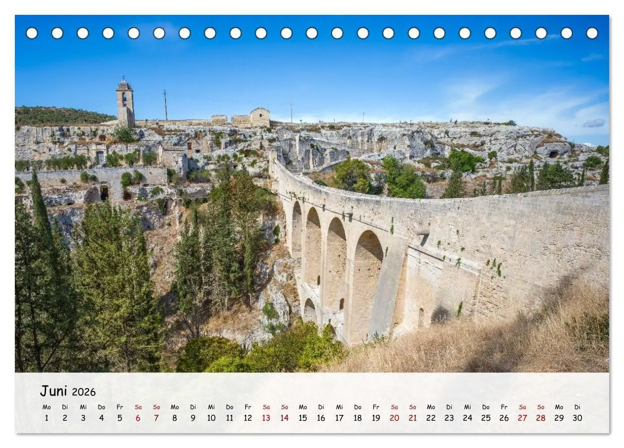Bild: 9783516716399 | Italien - Tief im Süden (Tischkalender 2026 DIN A5 quer), CALVENDO...