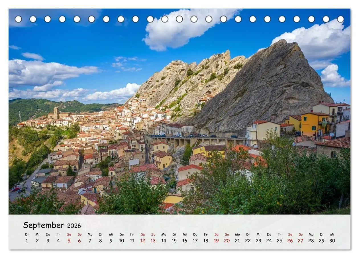 Bild: 9783516716399 | Italien - Tief im Süden (Tischkalender 2026 DIN A5 quer), CALVENDO...