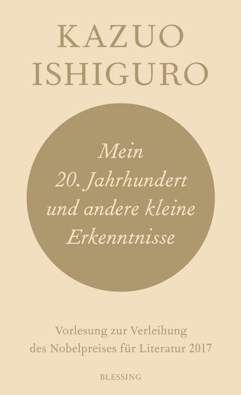Cover: 9783896676399 | Mein 20. Jahrhundert und andere kleine Erkenntnisse | Kazuo Ishiguro