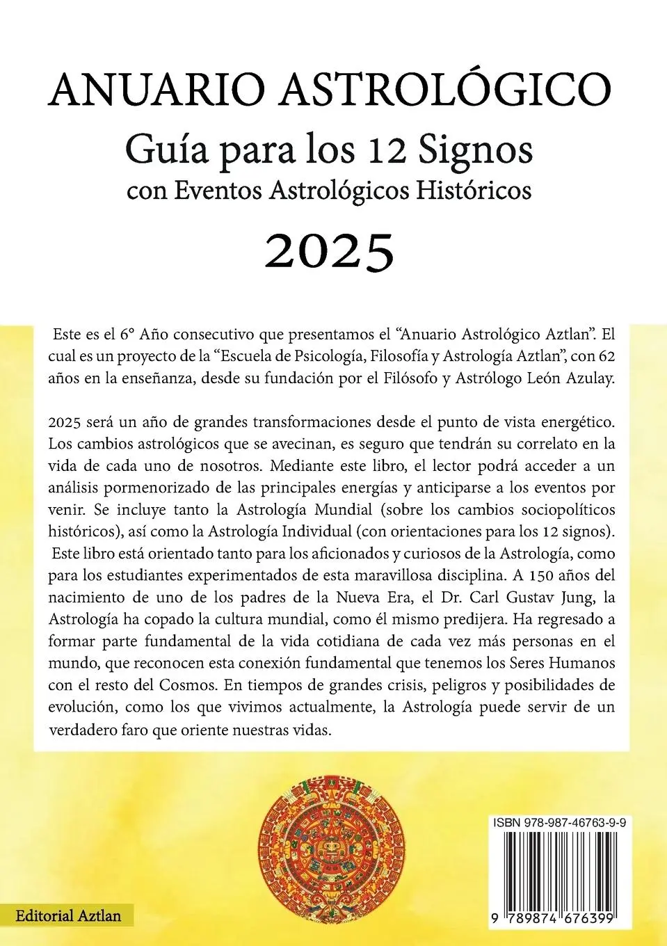 Rückseite: 9789874676399 | Anuario Astrológico 2025 | Florencia Santoni | Taschenbuch | Spanisch