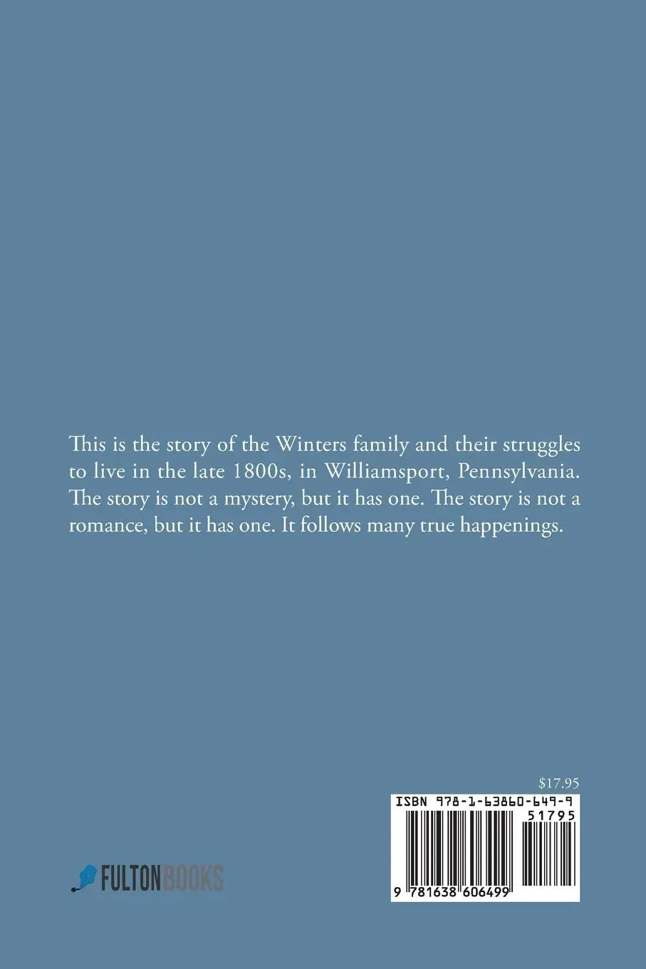 Rückseite: 9781638606499 | The Winters of Williamsport | Lois Oliver | Taschenbuch | Englisch