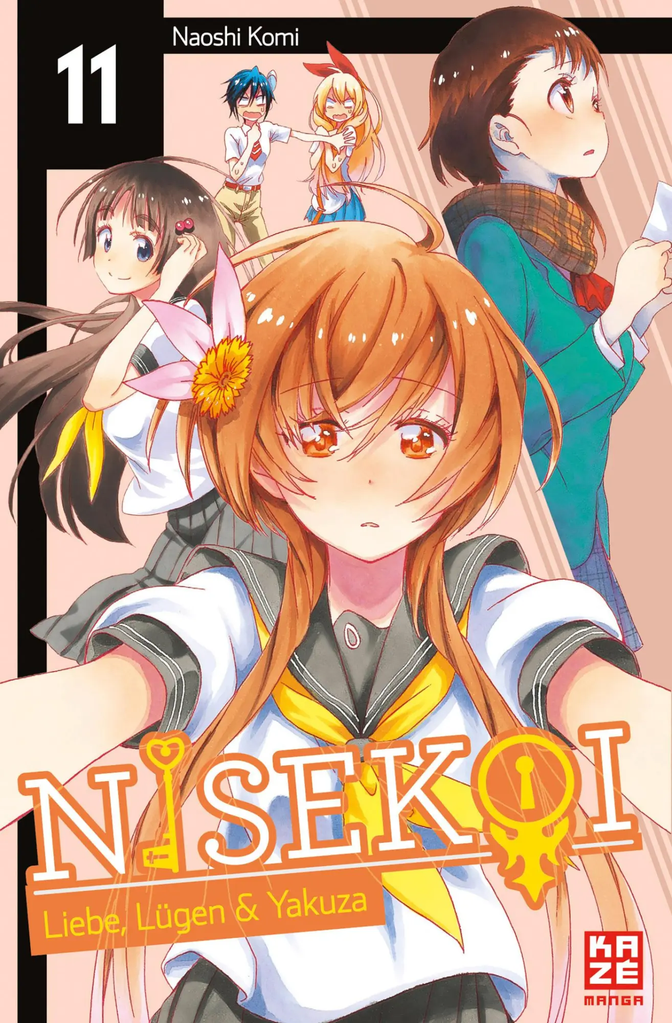 Cover: 9782889216499 | Nisekoi 11 | Liebe, Lügen &amp; Yakuza | Naoshi Komi | Taschenbuch | 2016