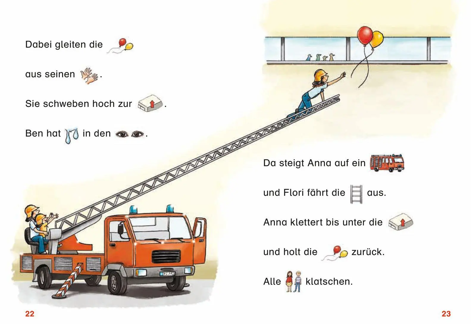 Bild: 9783737336499 | Duden Leseprofi - Mit Bildern lesen lernen: Einsatz bei Feuerwehr...