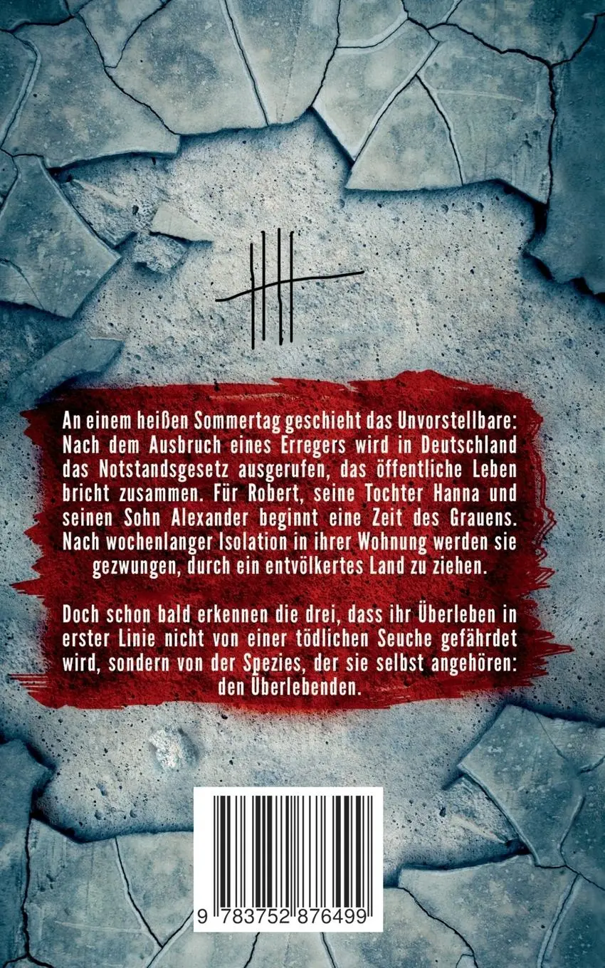 Rückseite: 9783752876499 | Die Letzten: Zerfall | Oliver Pätzold | Taschenbuch | 376 S. | Deutsch