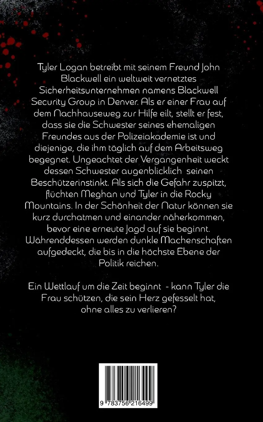 Rückseite: 9783756216499 | Save me now | Blackwell Security Group | T. K. Mitchell | Taschenbuch