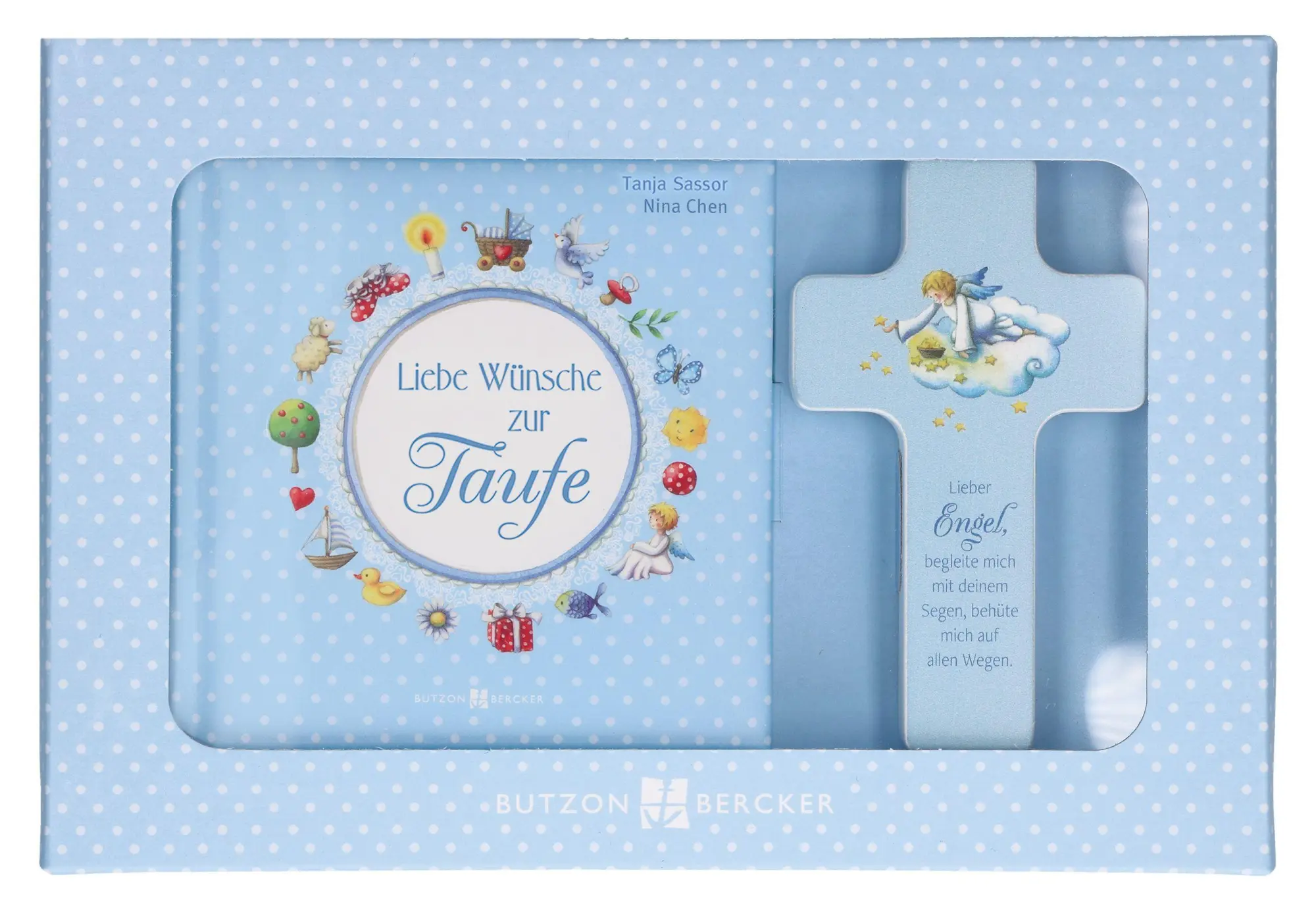 Cover: 4036526786599 | Liebe Wünsche zur Taufe. Geschenkset blau | Tanja Sassor | Buch | 2026
