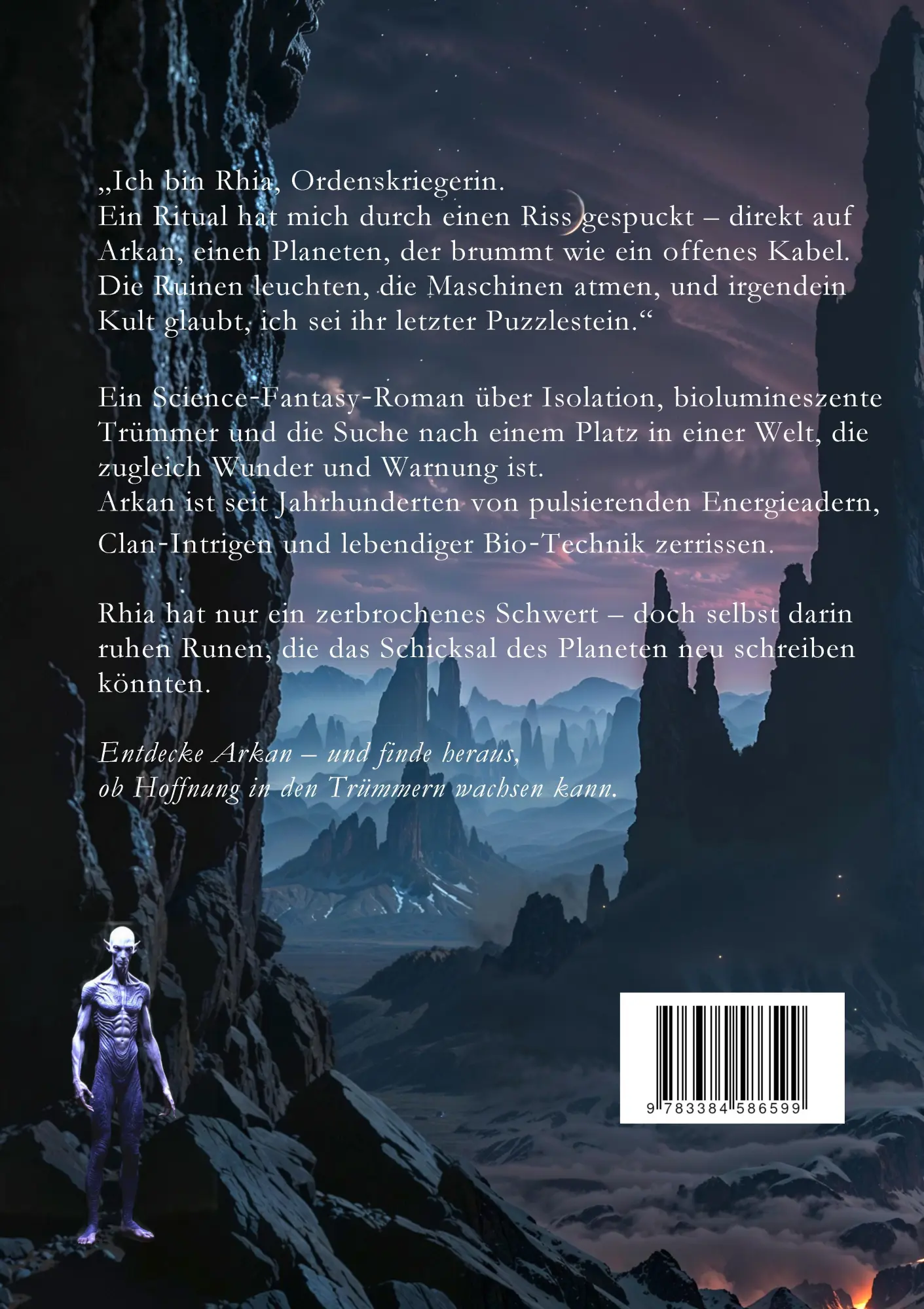 Rückseite: 9783384586599 | BREACH - Der Riss | Die ARKAN-SAGA | Hans Jürgens | Taschenbuch | 2025