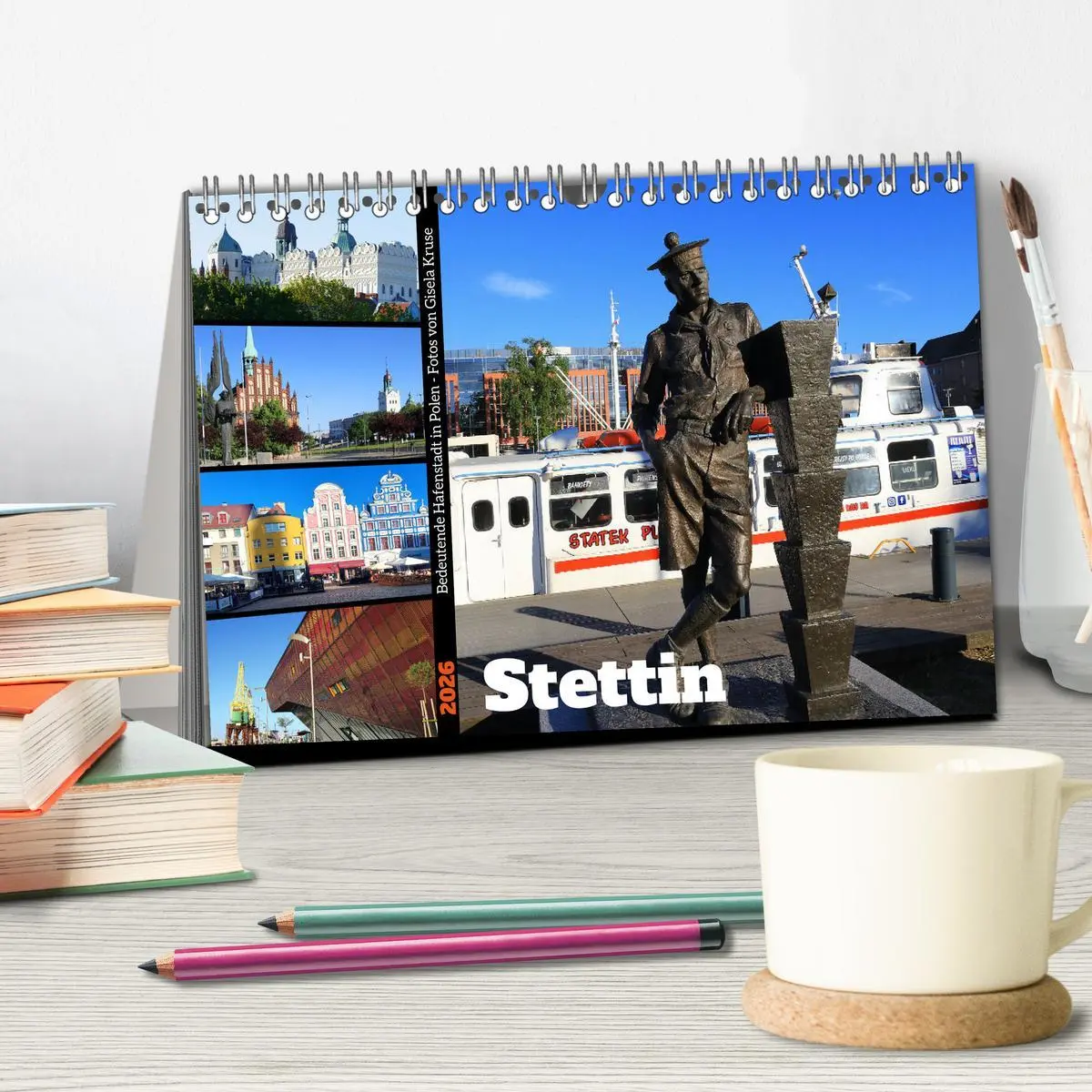 Bild: 9783457396599 | Stettin - Bedeutende Hafenstadt in Polen (Tischkalender 2026 DIN A5...