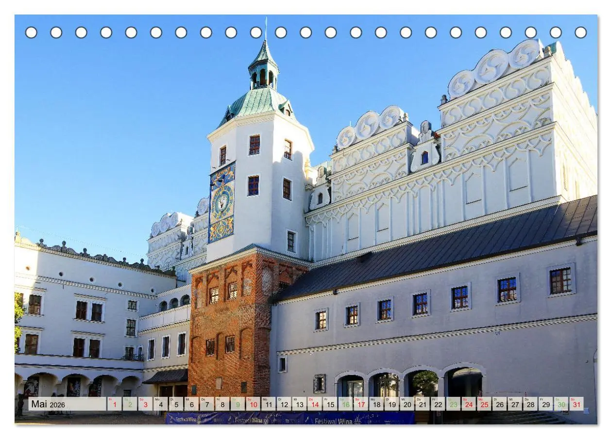 Bild: 9783457396599 | Stettin - Bedeutende Hafenstadt in Polen (Tischkalender 2026 DIN A5...
